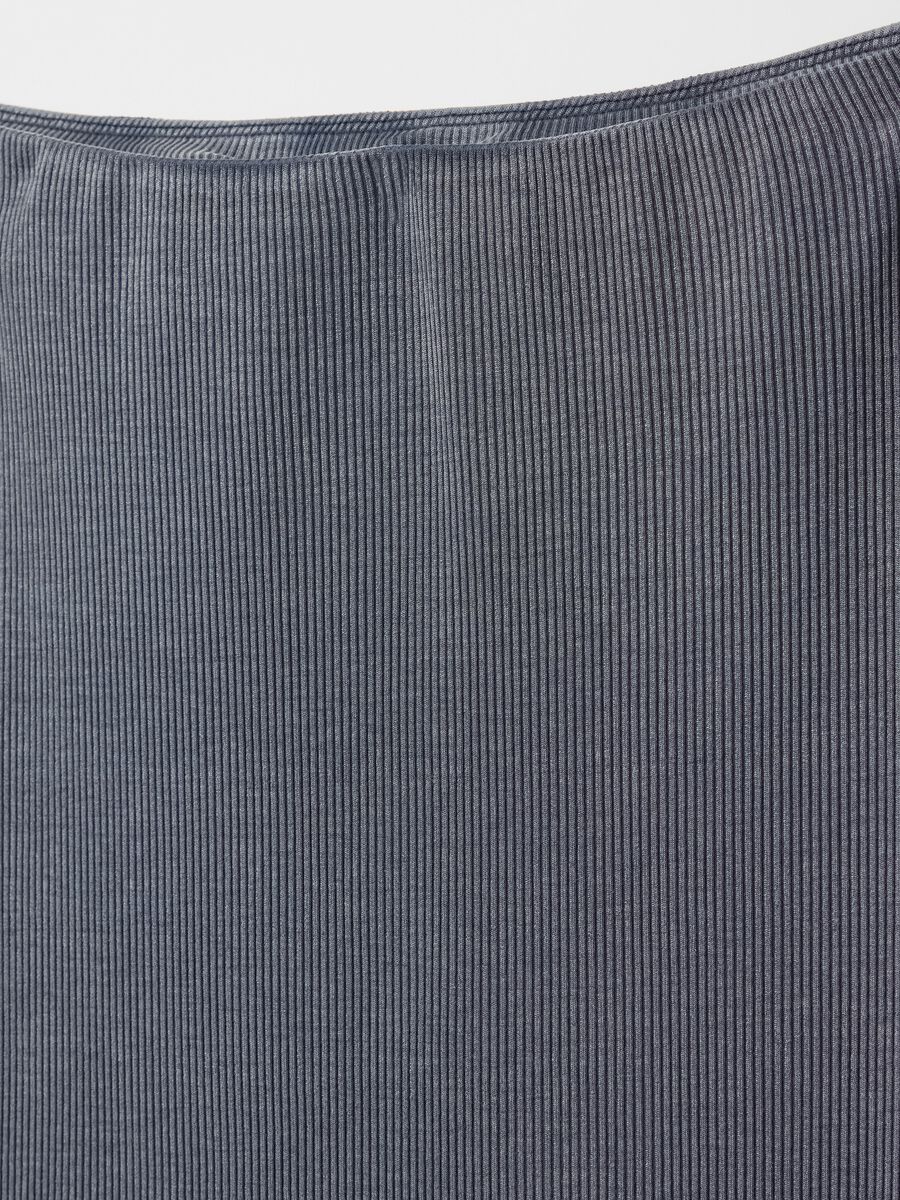 Vintage Grey Long Skirt_6