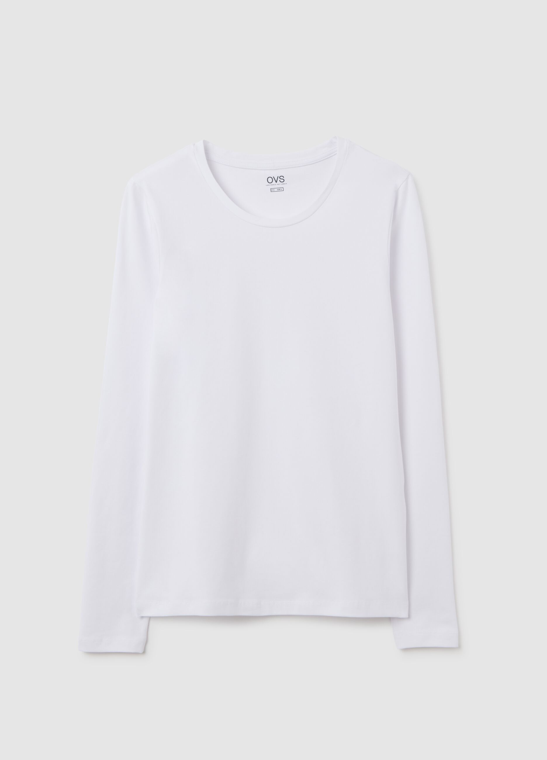 Stretch white tank top