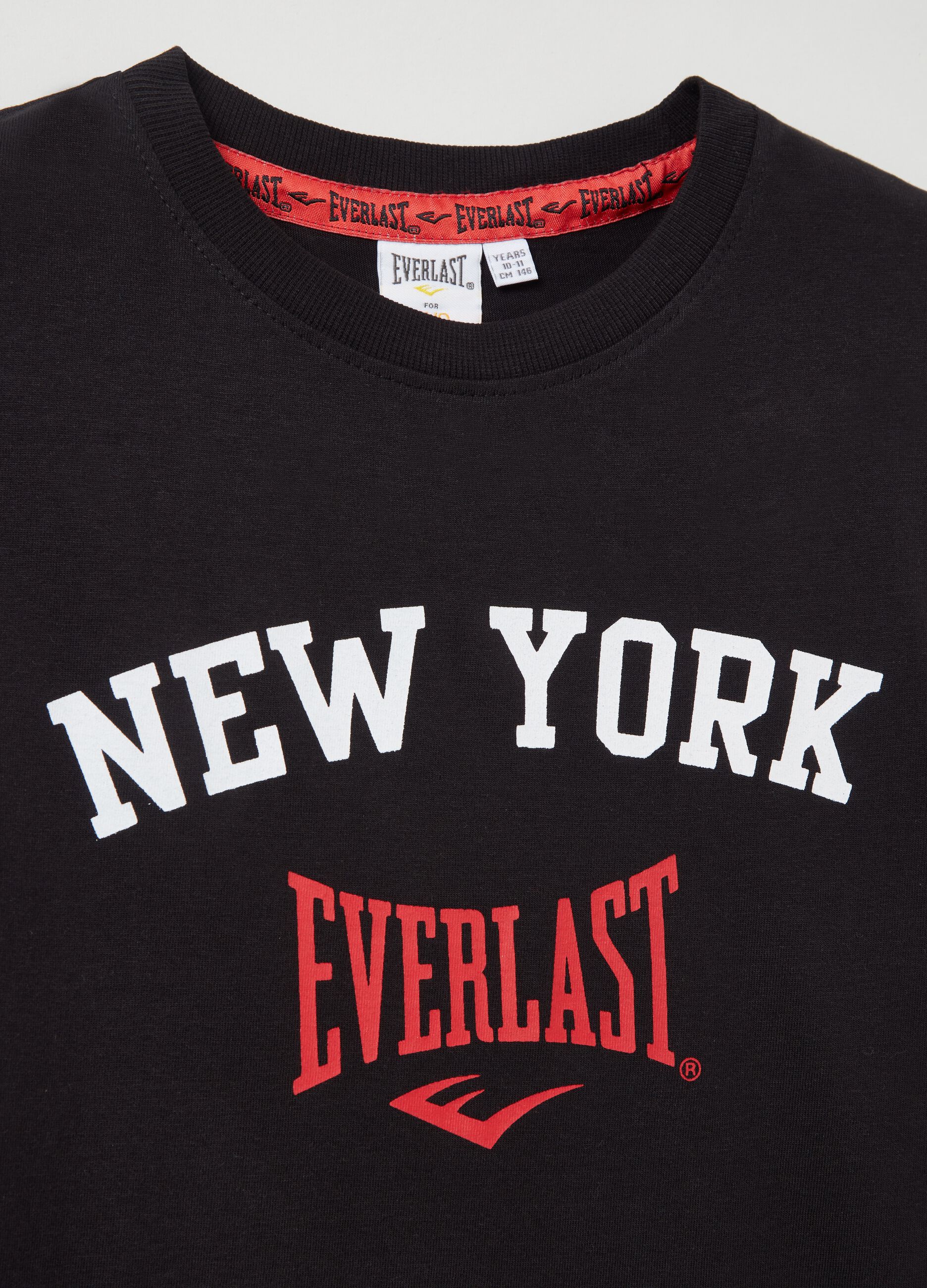 T-shirt in puro cotone con stampa logo_2