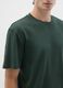 Green Pure Cotton T-shirt - Relaxed Fit_4