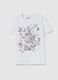 T-shirt con stampa farfalle e fiori_4