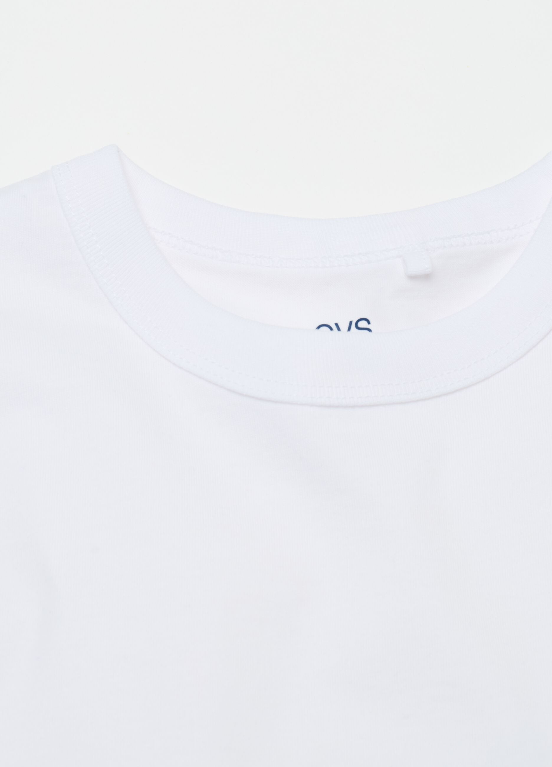 T-shirt Essential girocollo in cotone bio