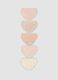 Pack of five multicolour baby girl briefs in pure organic cotton_1