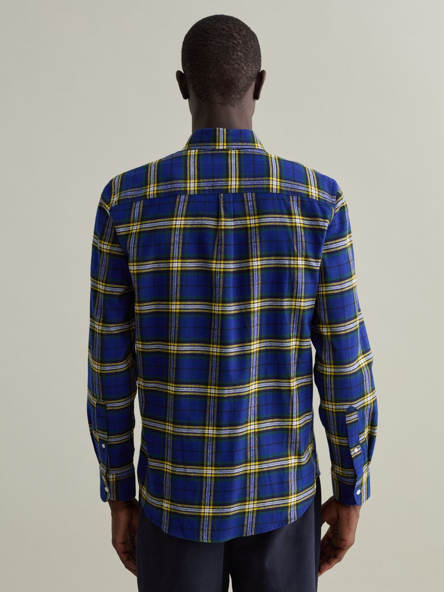 Flannel shirt with check pattern_3