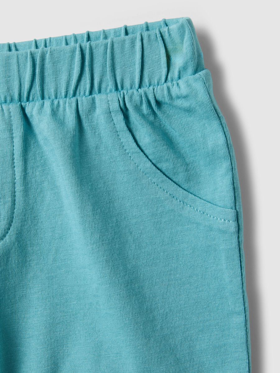 Set in puro cotone multicolor da neonato con disegni_2