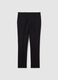 Black elegant regular fit trousers_4