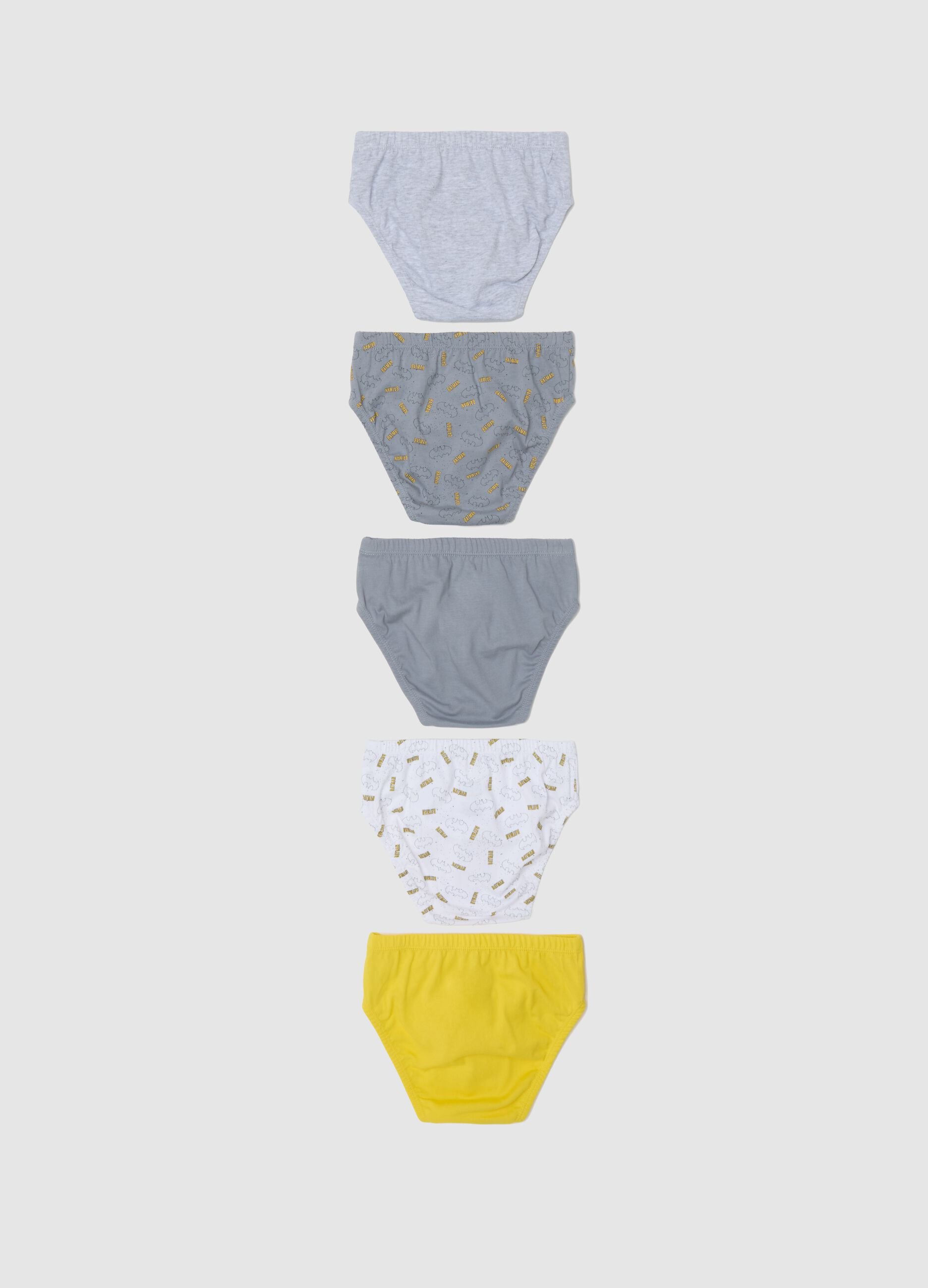 Multipack multicolour cotton boys' briefs regular fit