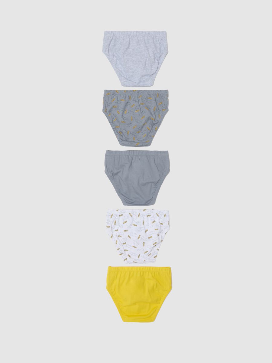 Multipack multicolour cotton boys' briefs regular fit_1