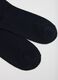 Three-pack long blue cotton stretchy socks_2