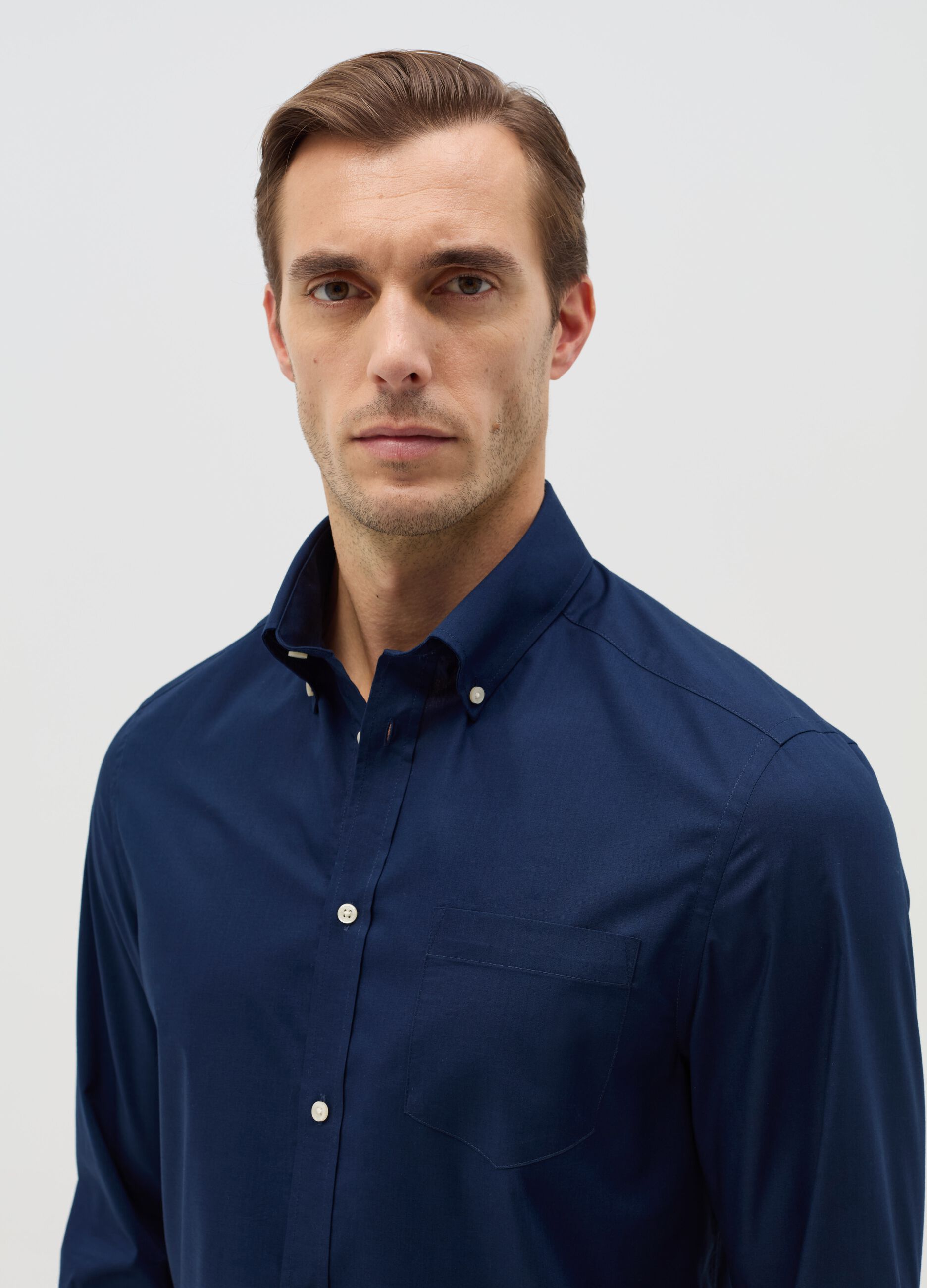 Camicia regular fit easy iron button-down