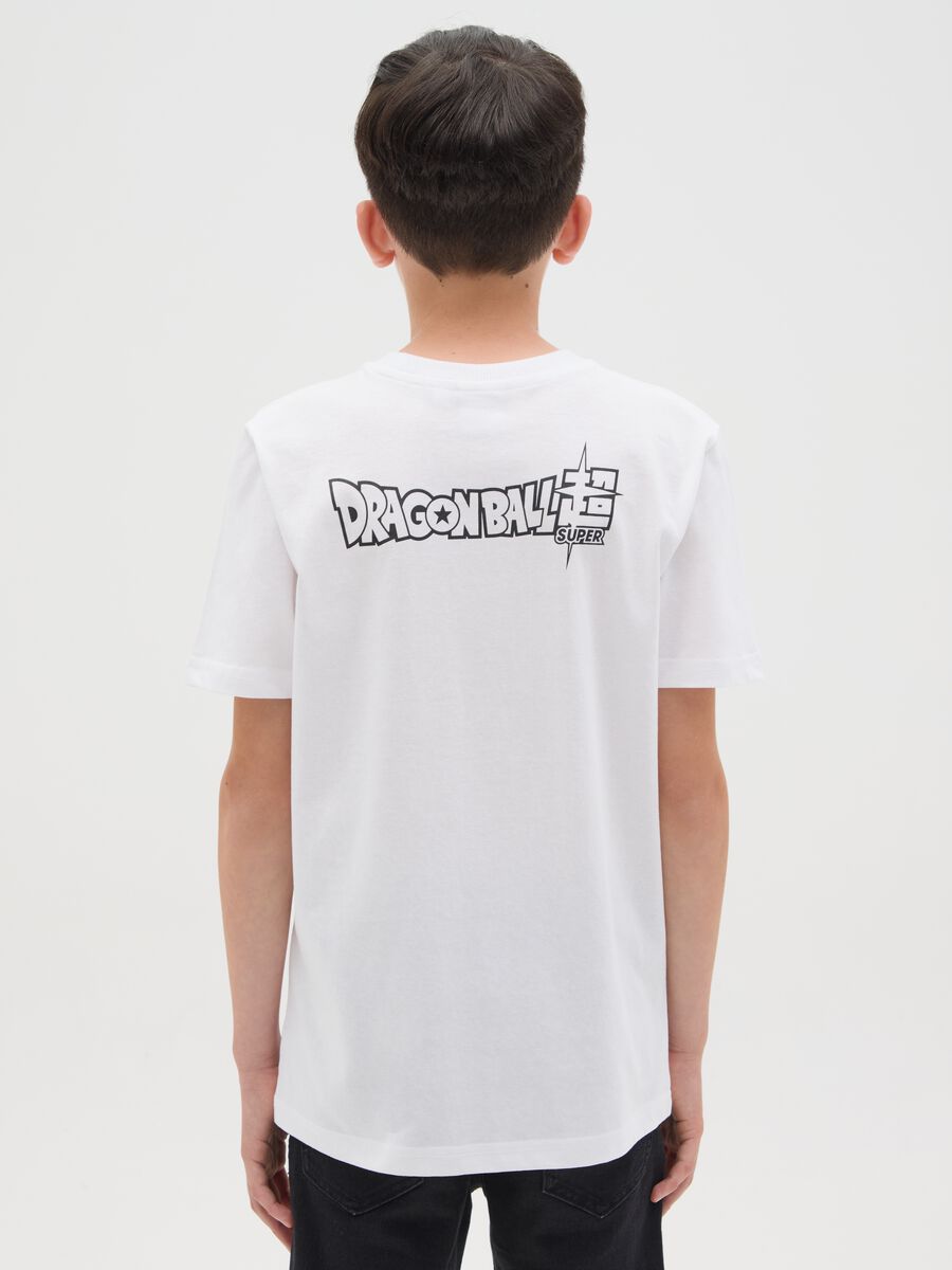 Boys’ white over-sized T-shirt in 100% cotton_1