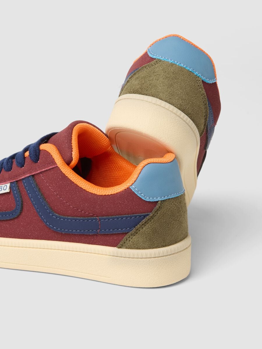 Multicolour trainers with contrast details_2