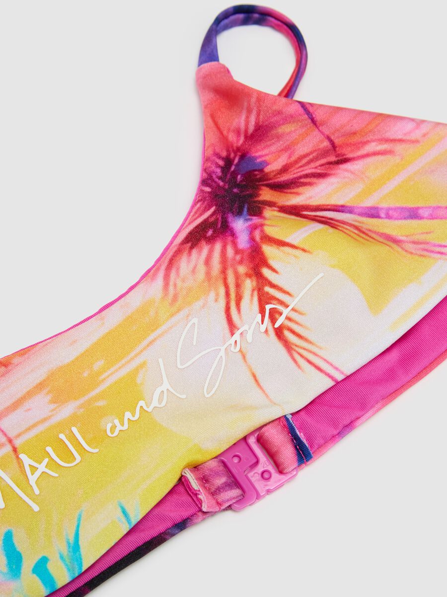 Girls' Multicolor Stretch Fabric Bikini_2