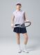 Purple sleeveless ALTAVIA COURT polo in stretch cotton with classic collar_0