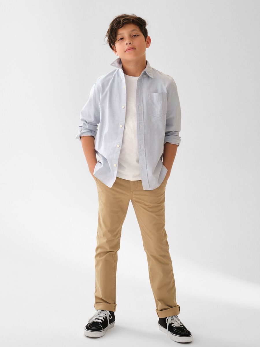 Oxford shirt with pocket_1