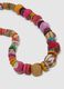 Multicolour wooden necklace with adjustable closure_2