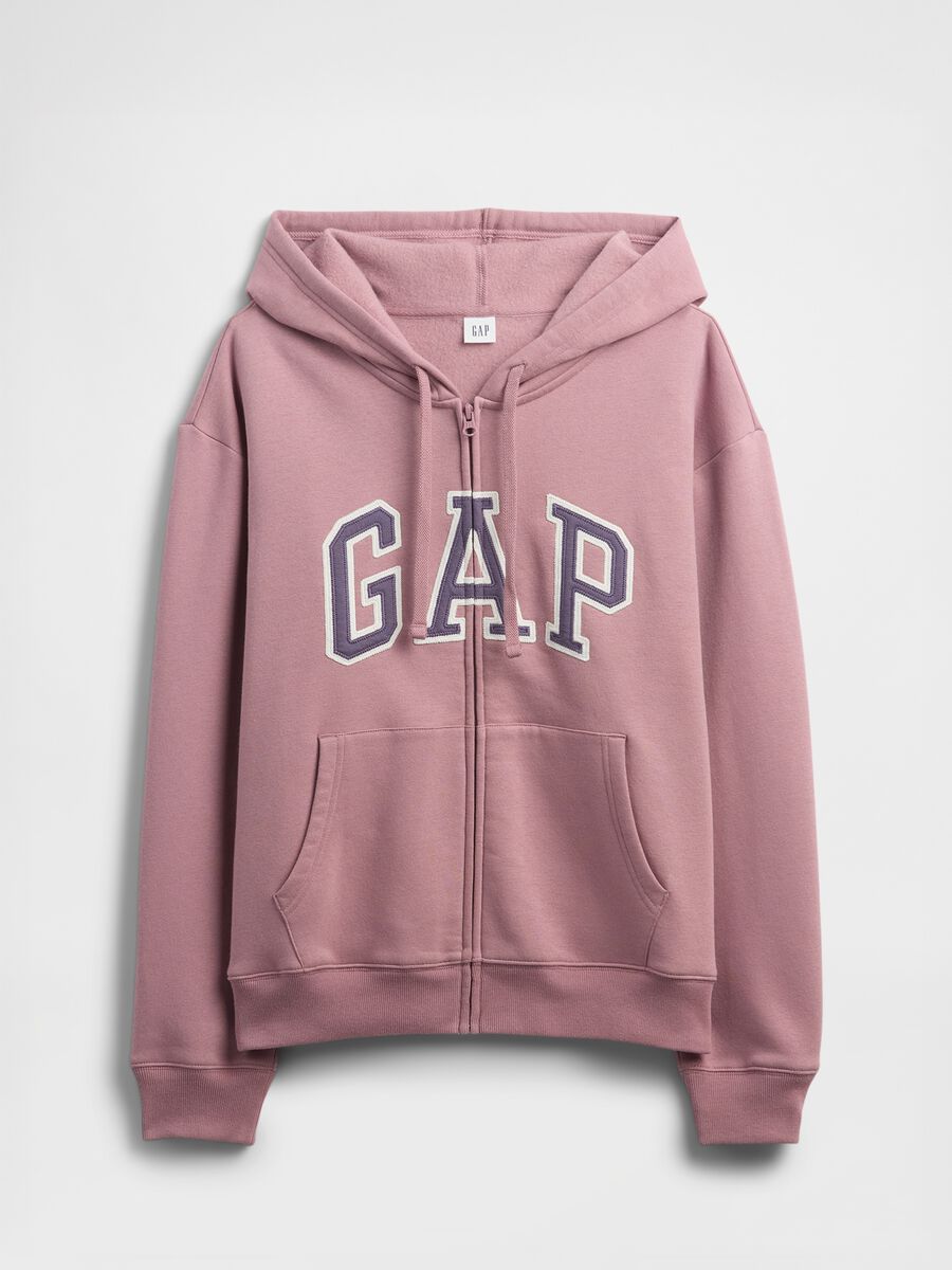 Pink Hoodie with Zip_4