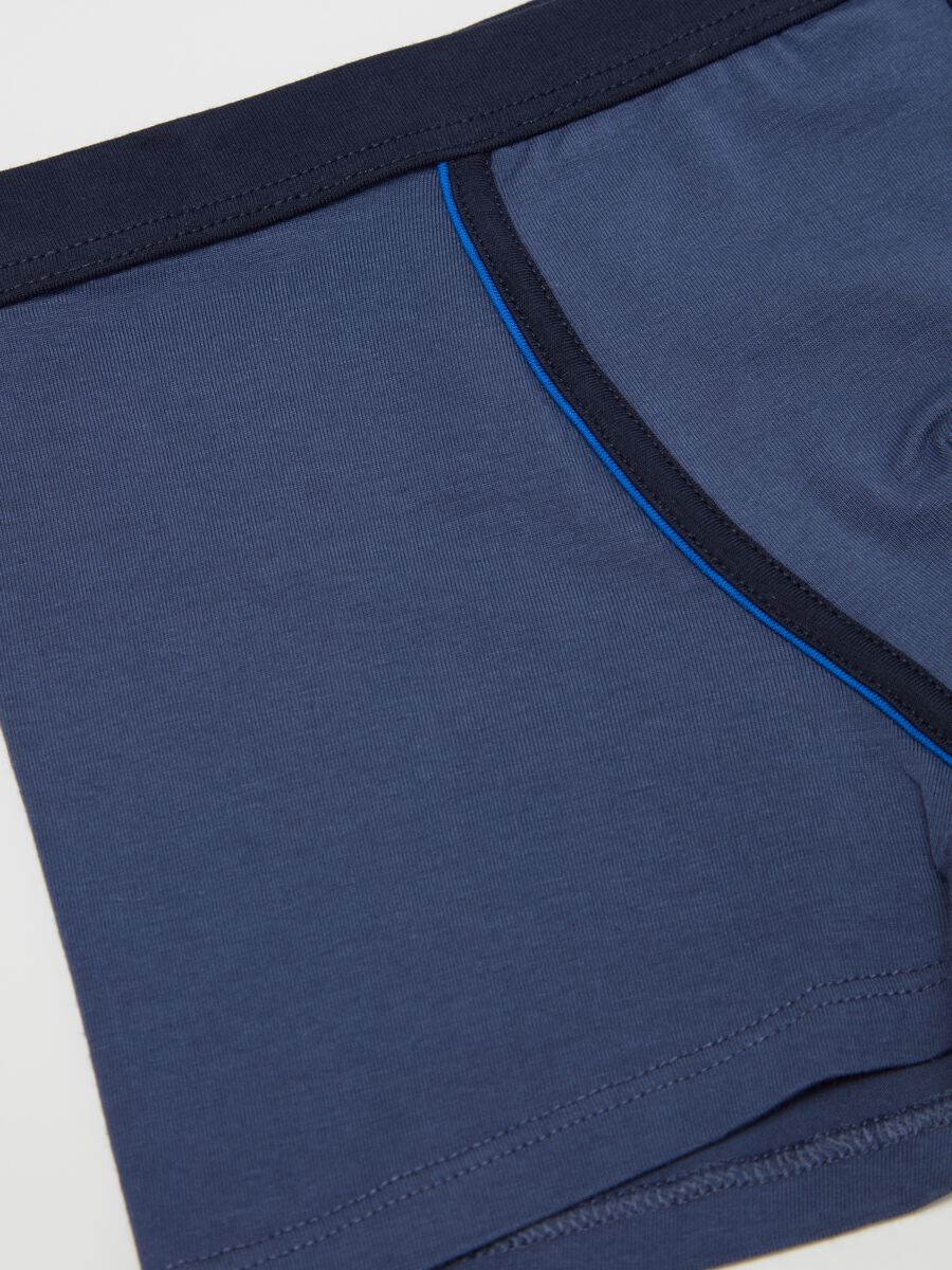 Boxer midi in cotone stretch _2