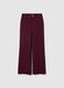 Wide Leg Purple Trousers_4