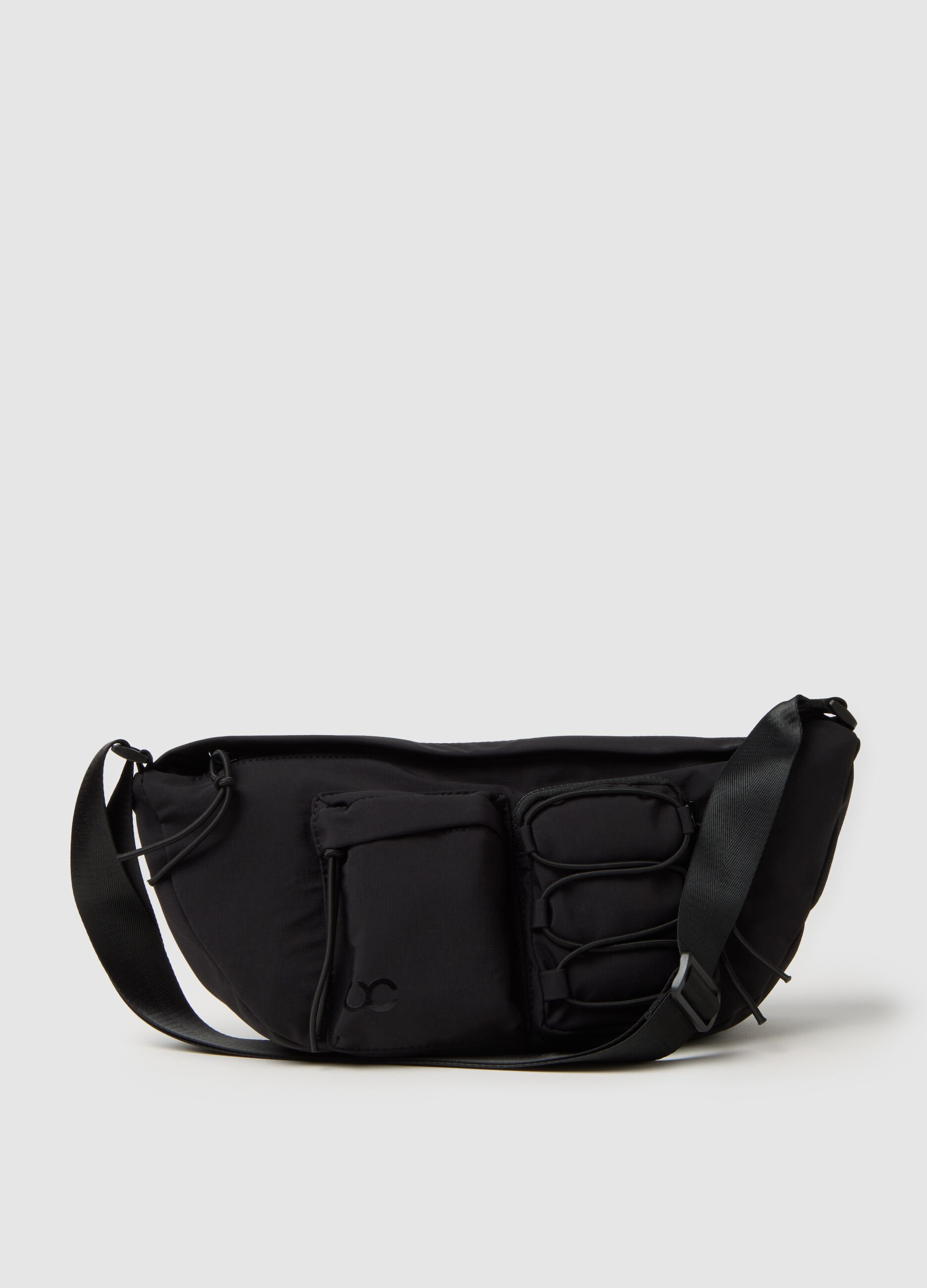Black bag with multiple pockets