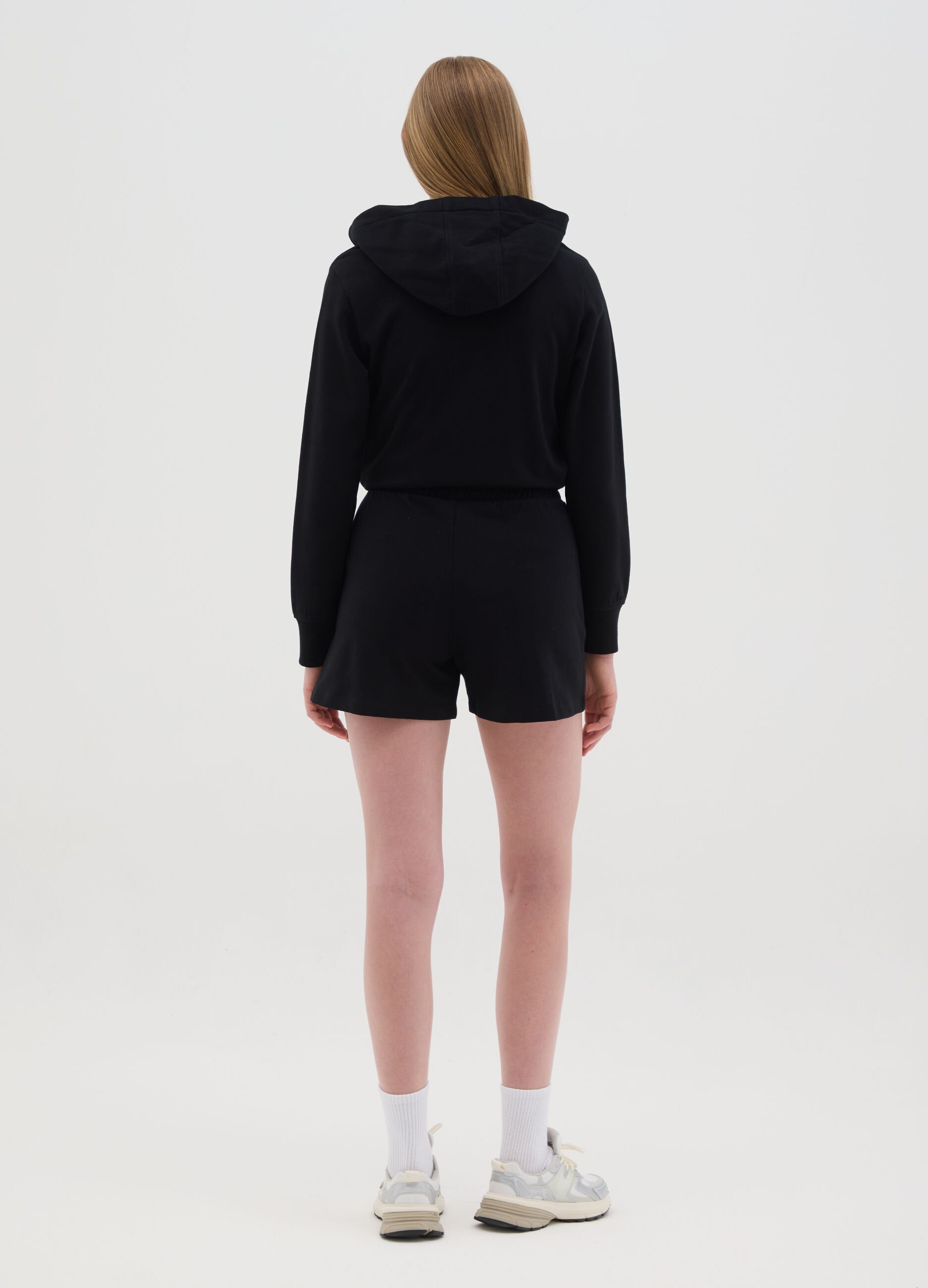 Organic Cotton Black Shorts