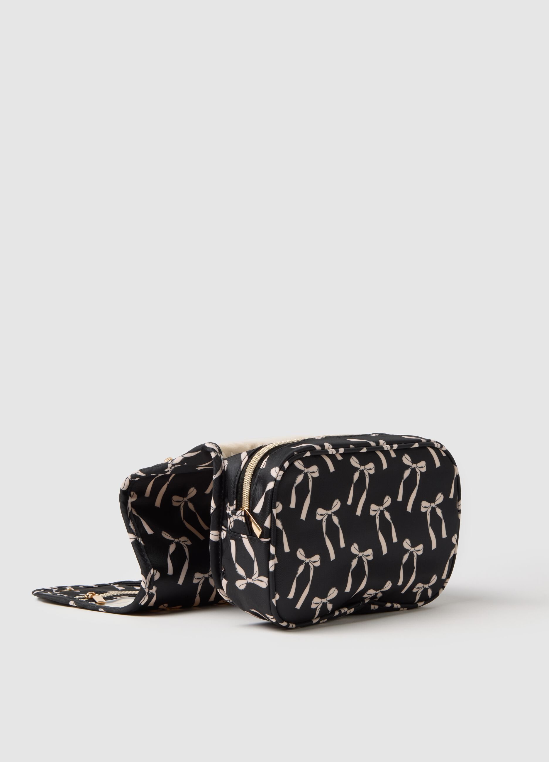 Pochette multicolor con fiocchi