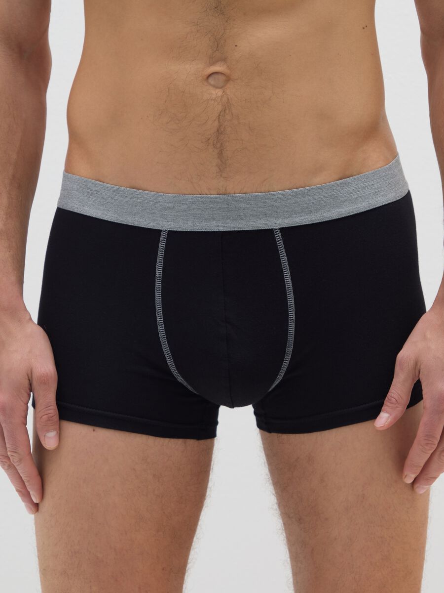 Tripack Stretch Cotton Multicolour Boxers_1