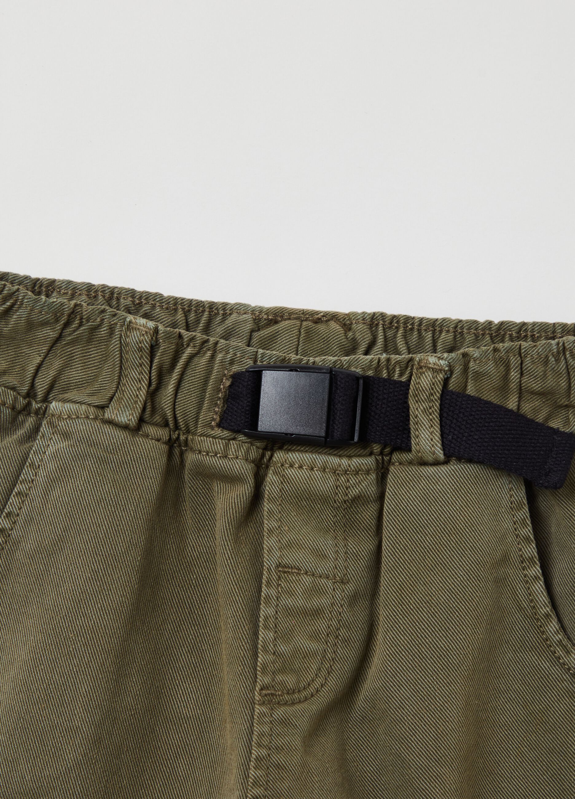 Pantaloni in cotone e Lyocell _2
