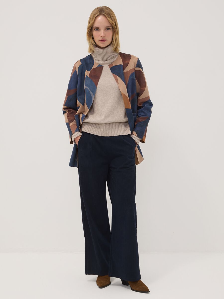 Multicolour patterned jacket, regular fit_2