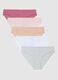 Multipack of multicolour briefs in stretch cotton regular fit_4