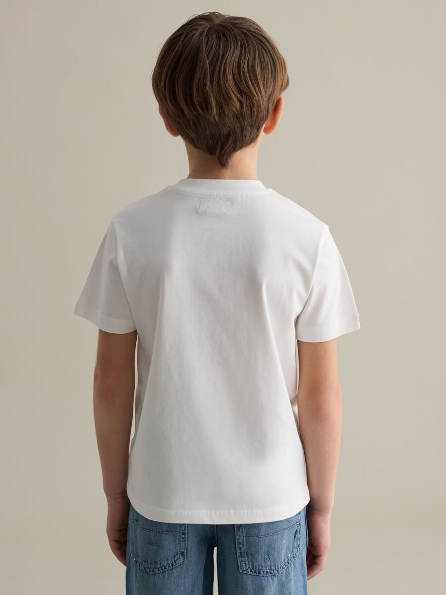 Cotton T-shirt with lettering embroidery_2
