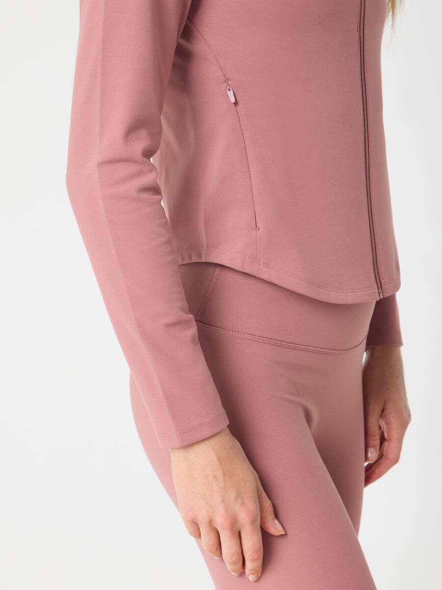 Full-zip Sports Jacket in Stretch Fabric ALTAVIA STUDIO_3