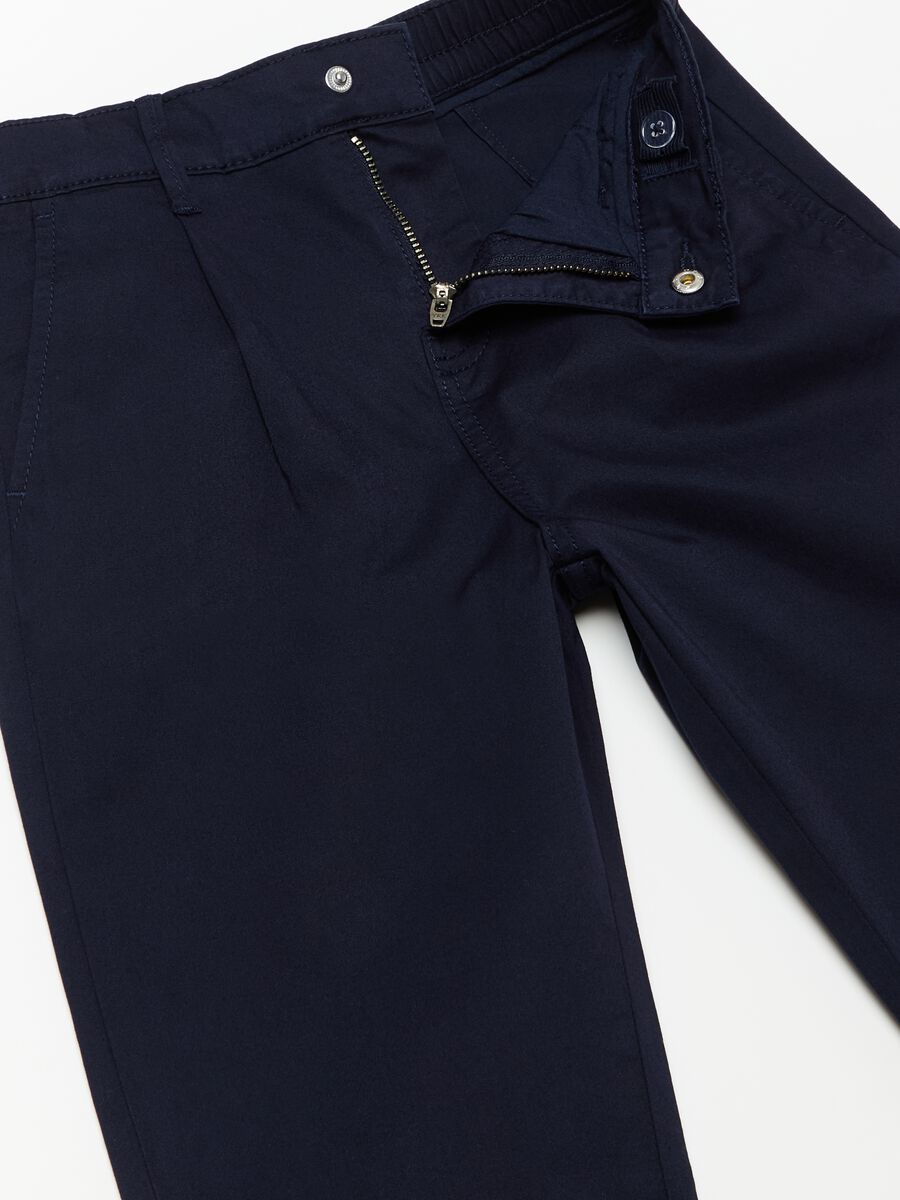 Pantaloni Per Bambino Mauala - Taglie 50-104, 100% Cotone, Comodi E Elasticizzati