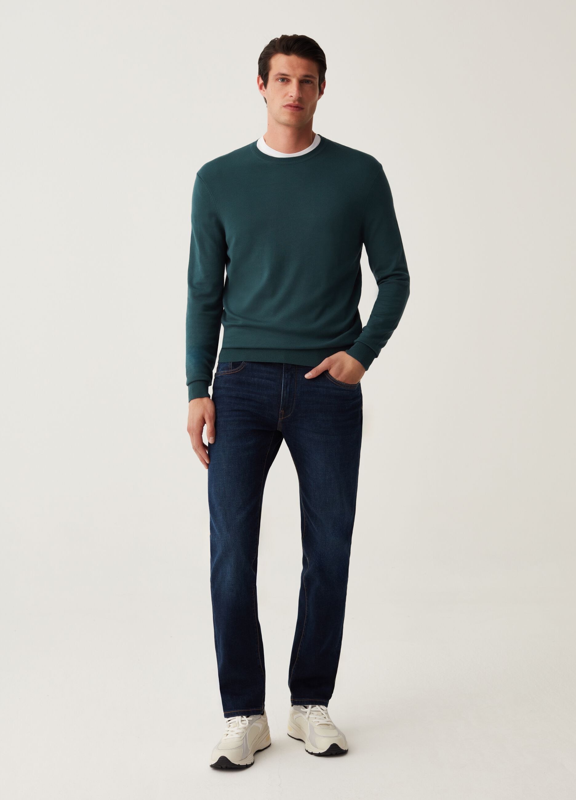 Maglioni Uomo Verde OVS