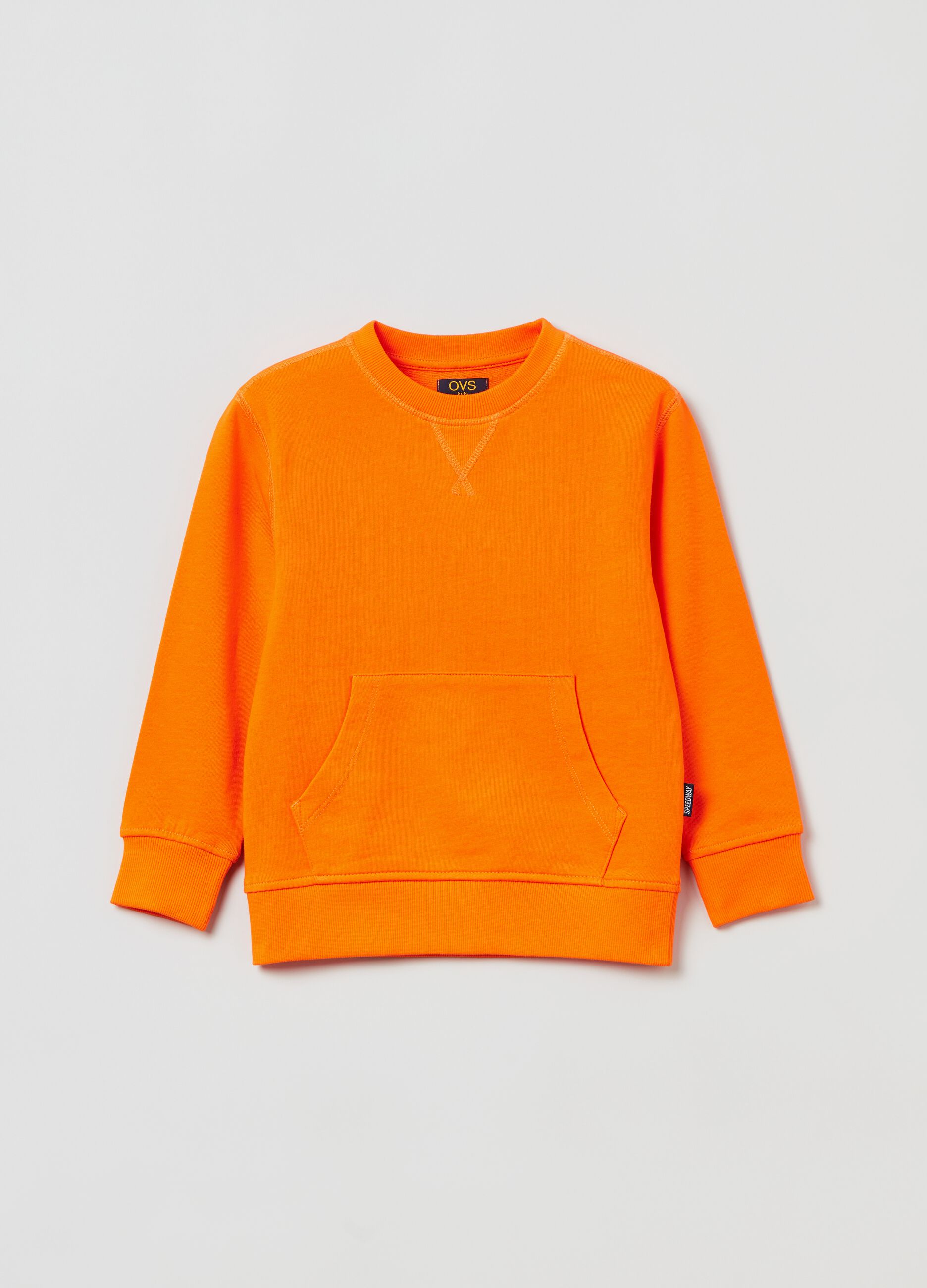 French terry sweatshirt with pocket