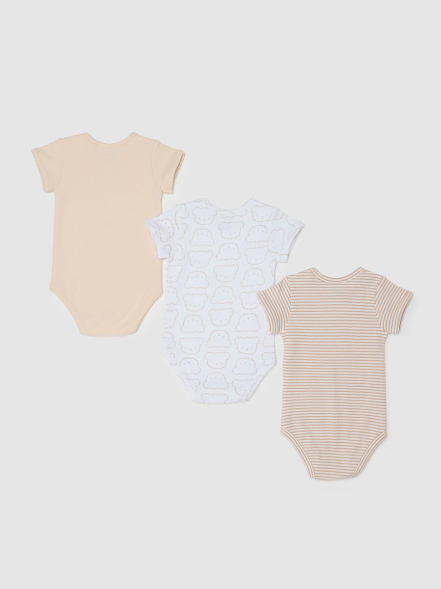 Set tripack tutine da neonato in puro cotone multicolor_1