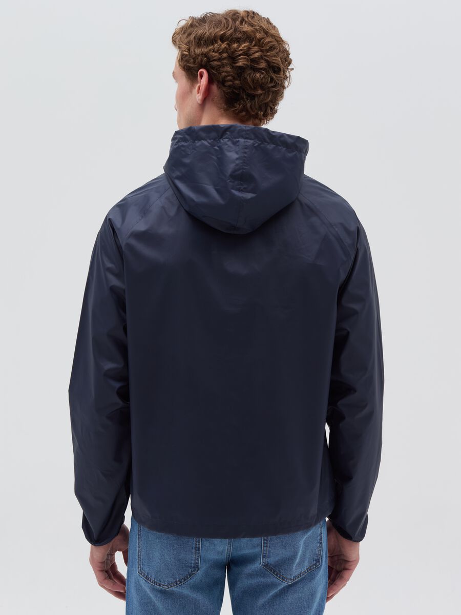 Essential waterproof half-zip jacket_2