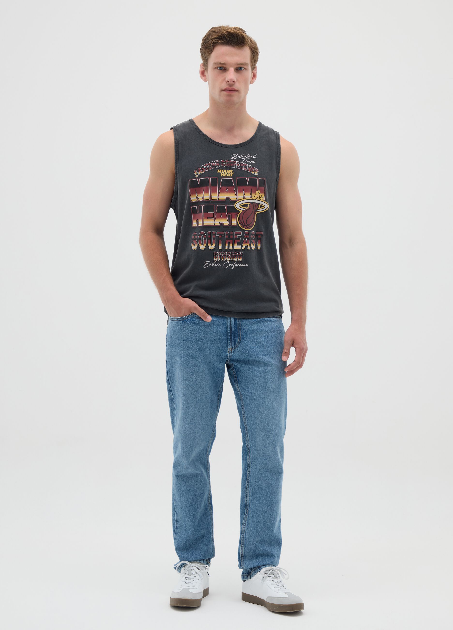 Men's Black Pure Cotton Vest