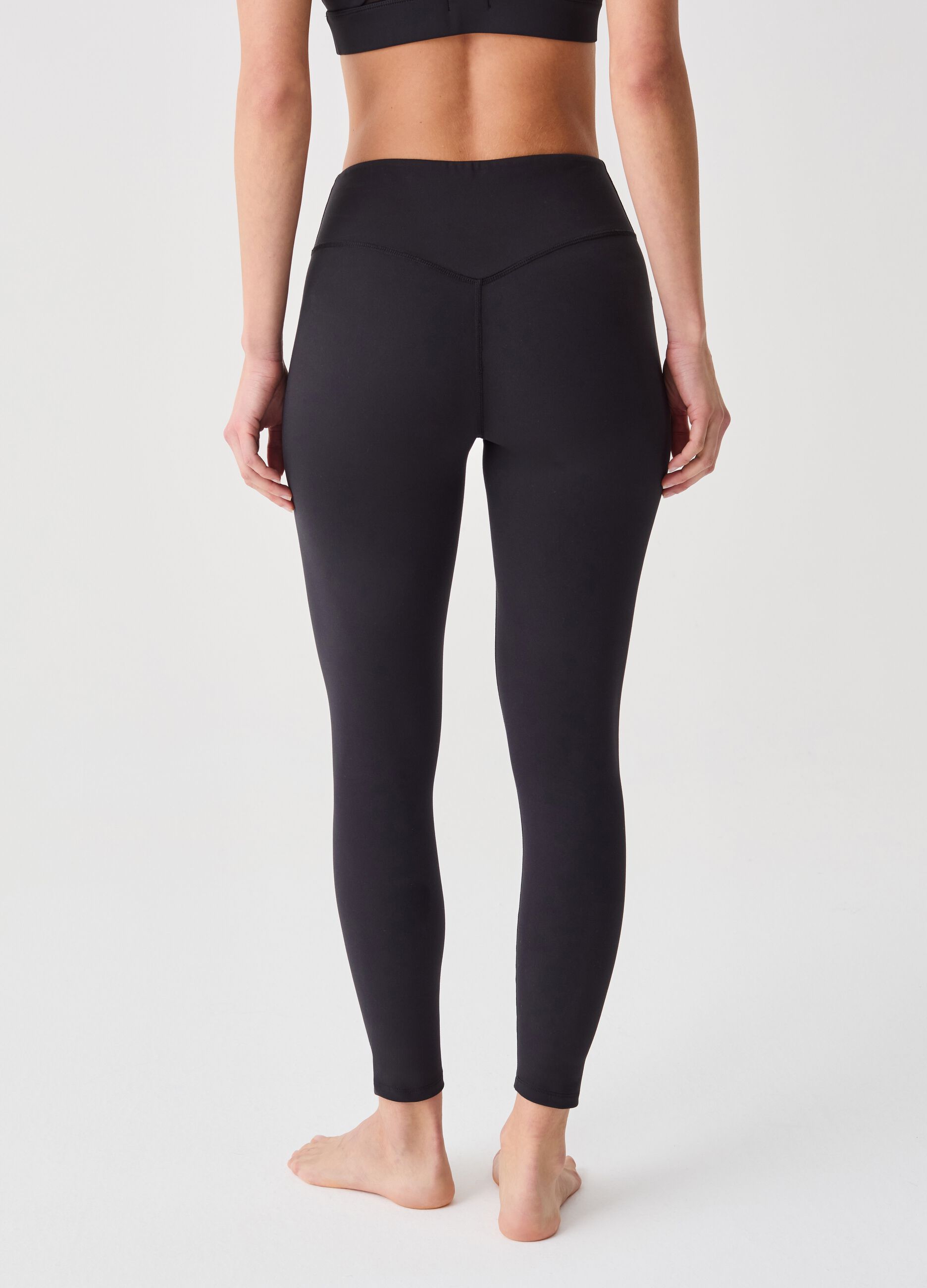 ALTAVIA STUDIO high-rise leggings in technical fabric