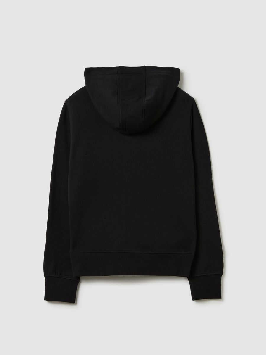 French terry full-zip sweatshirt with hood_4