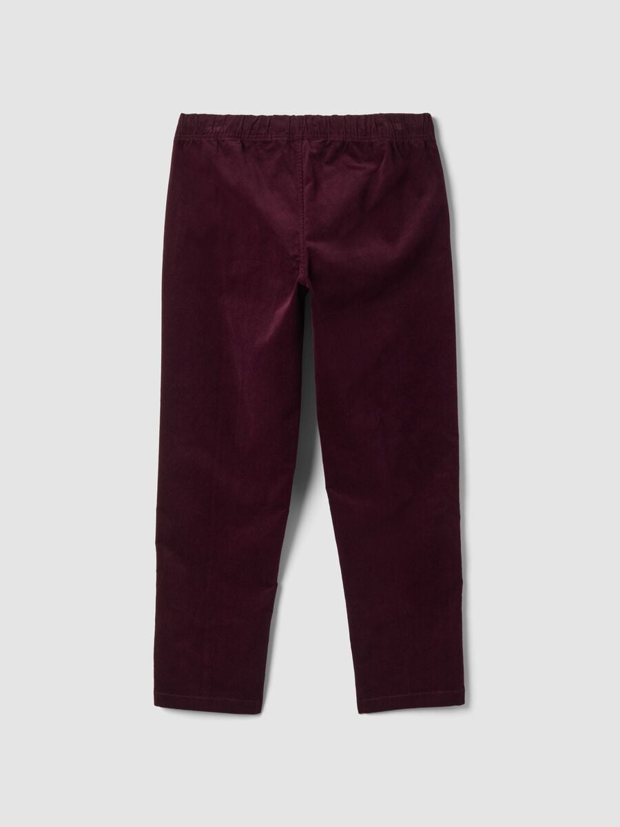 Purple stretch-cotton wide-leg trousers_2
