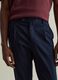 Contemporary chino trousers with darts_2