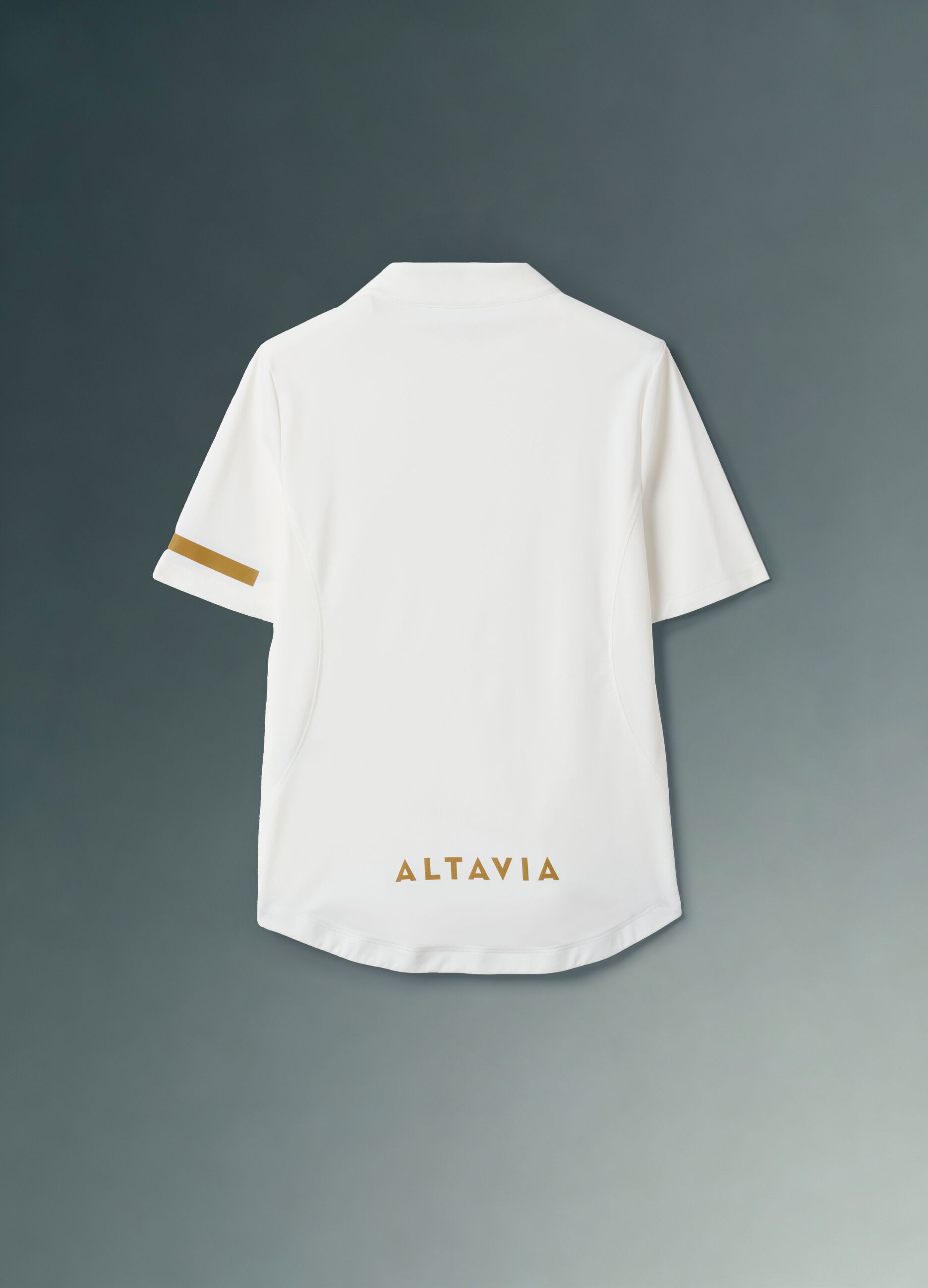 White ALTAVIA BIKE technical stretch T-shirt