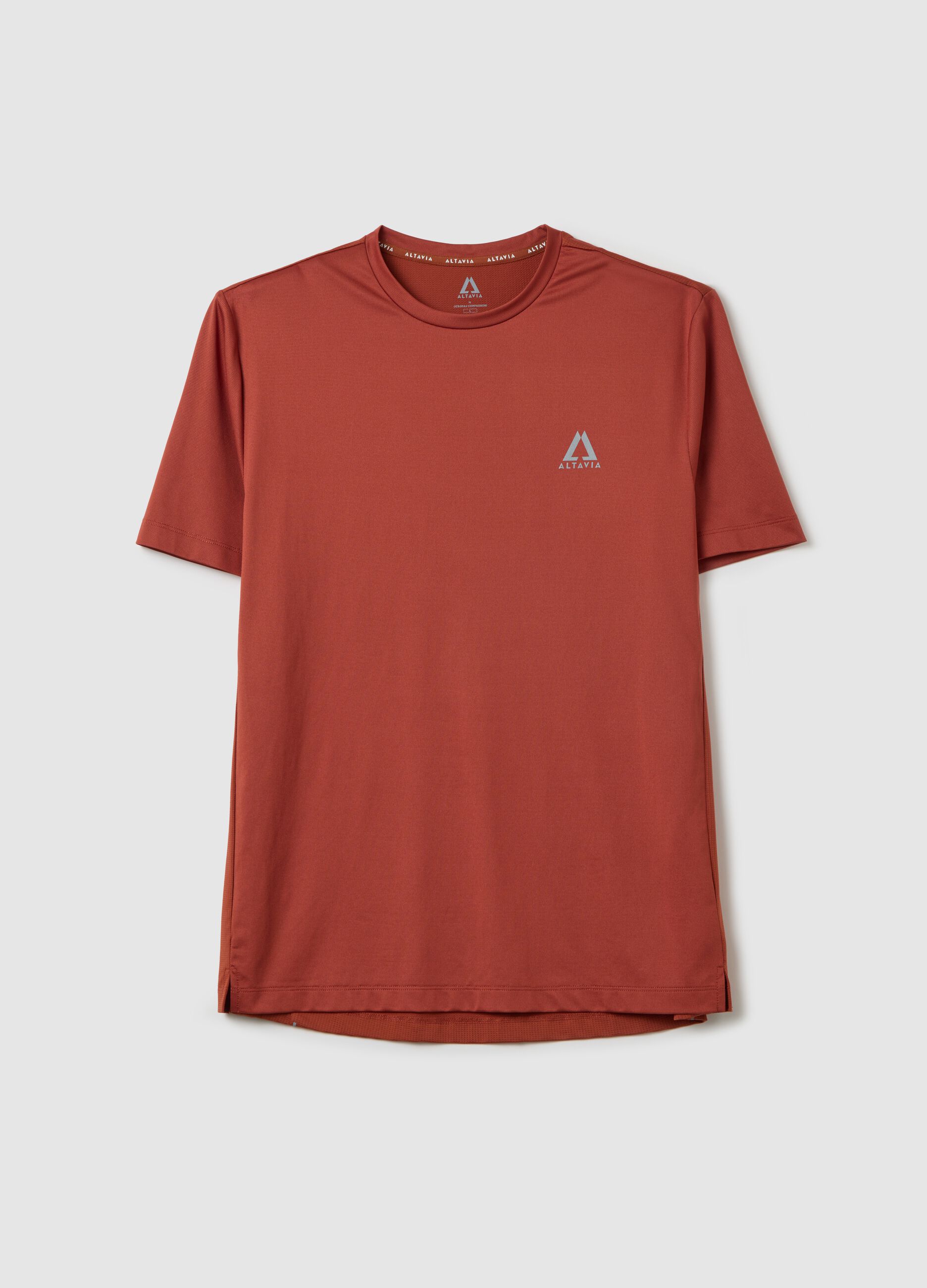 ALTAVIA WITH DEBORAH COMPAGNONI T-shirt in technical fabric