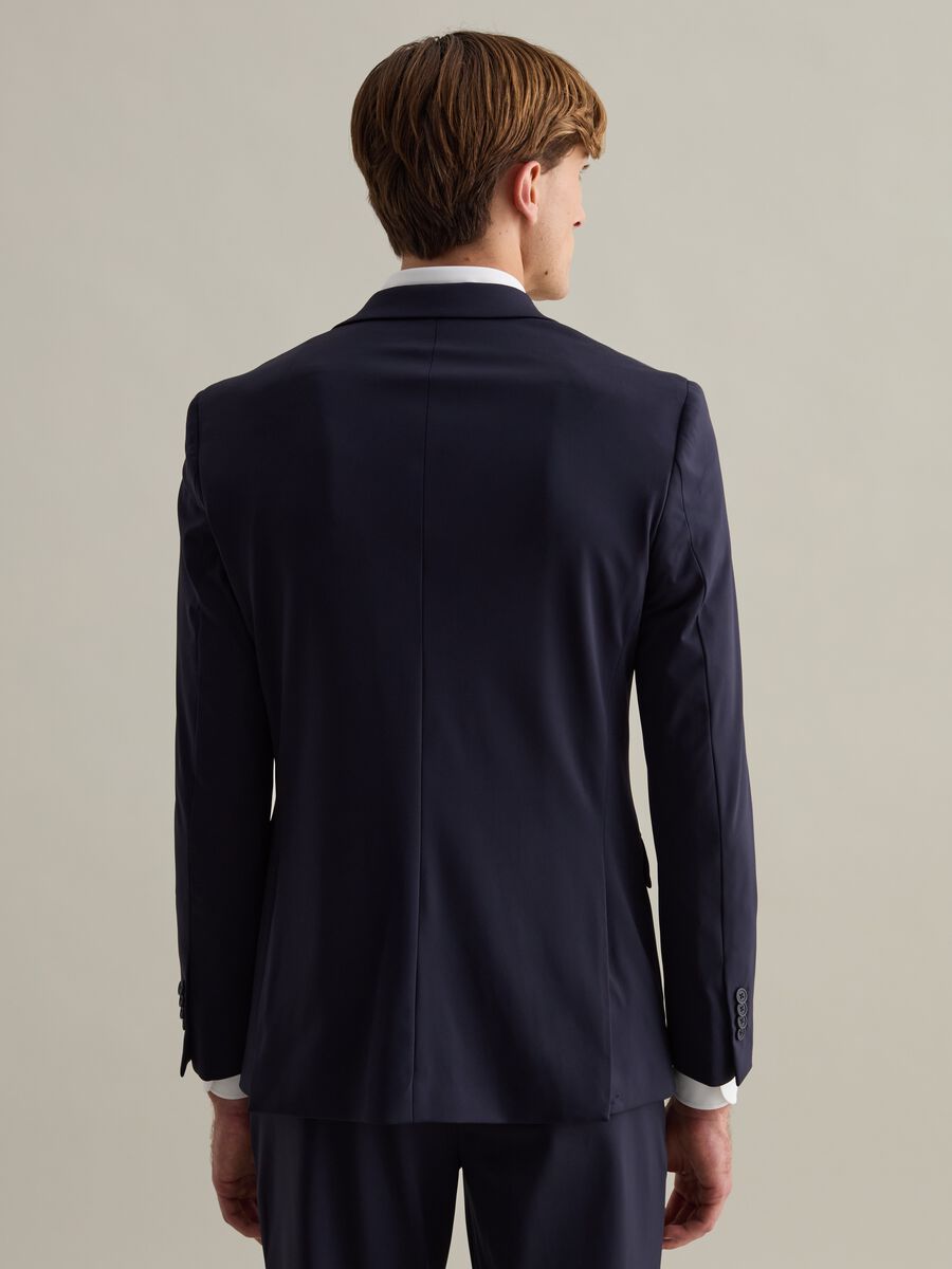 Tech easy-fit blazer in technical fabric_2