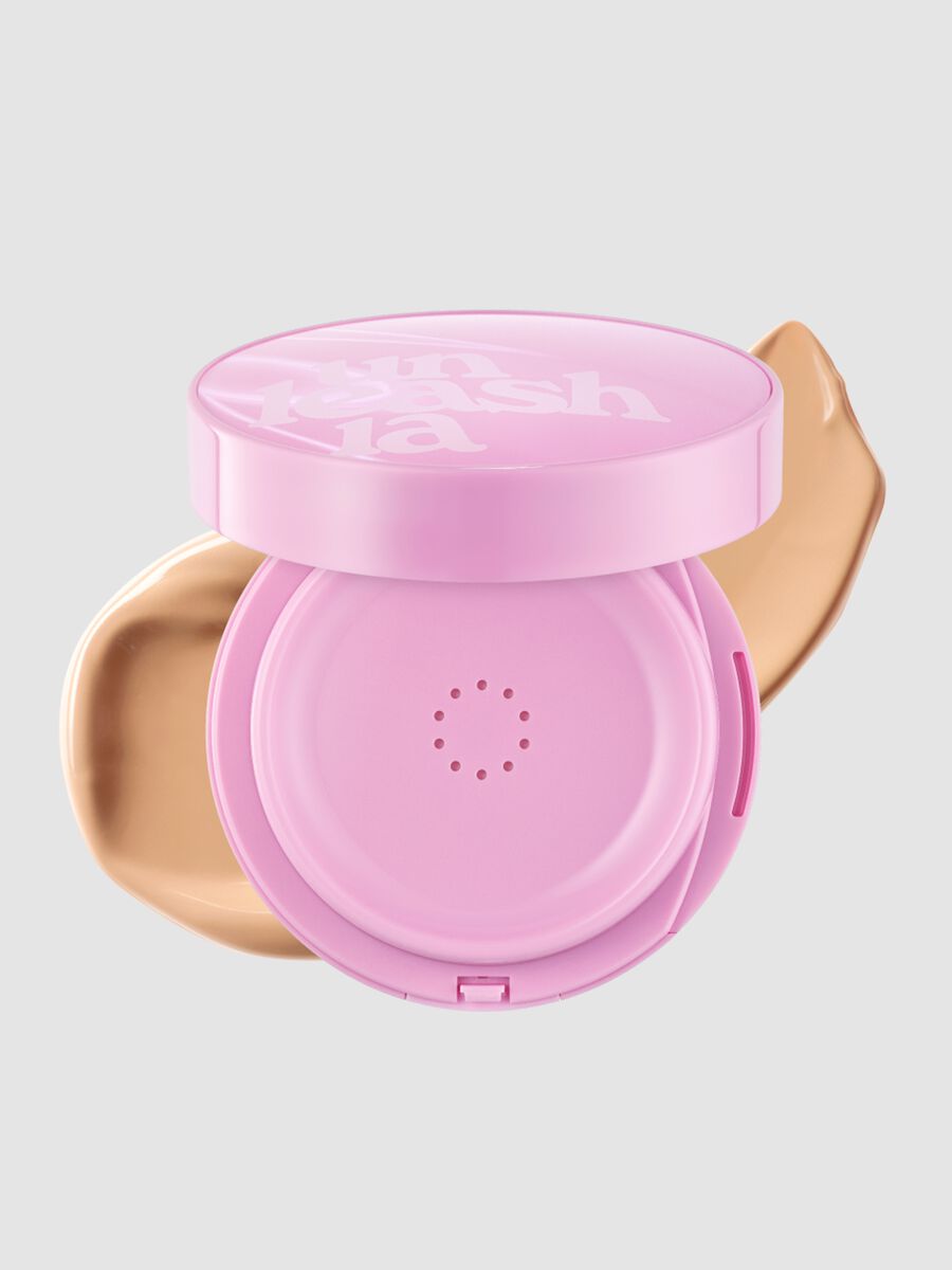 DON'T TOUCH GLASS PINK CUSHION RE-FEEL 23W WITH CARE - Korean make-up_0
