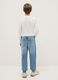 Boys' blue stretch cotton blend relaxed fit jeans_1