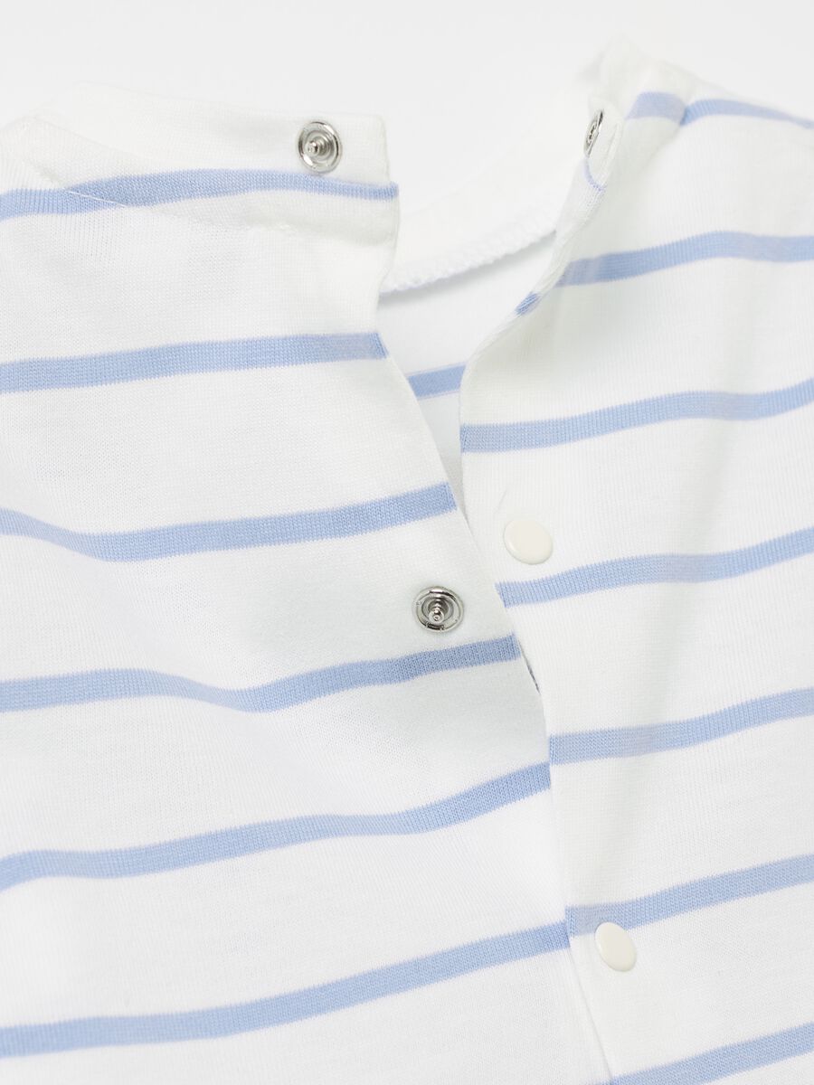 T-shirt a maniche lunghe con stampa orsetti_3