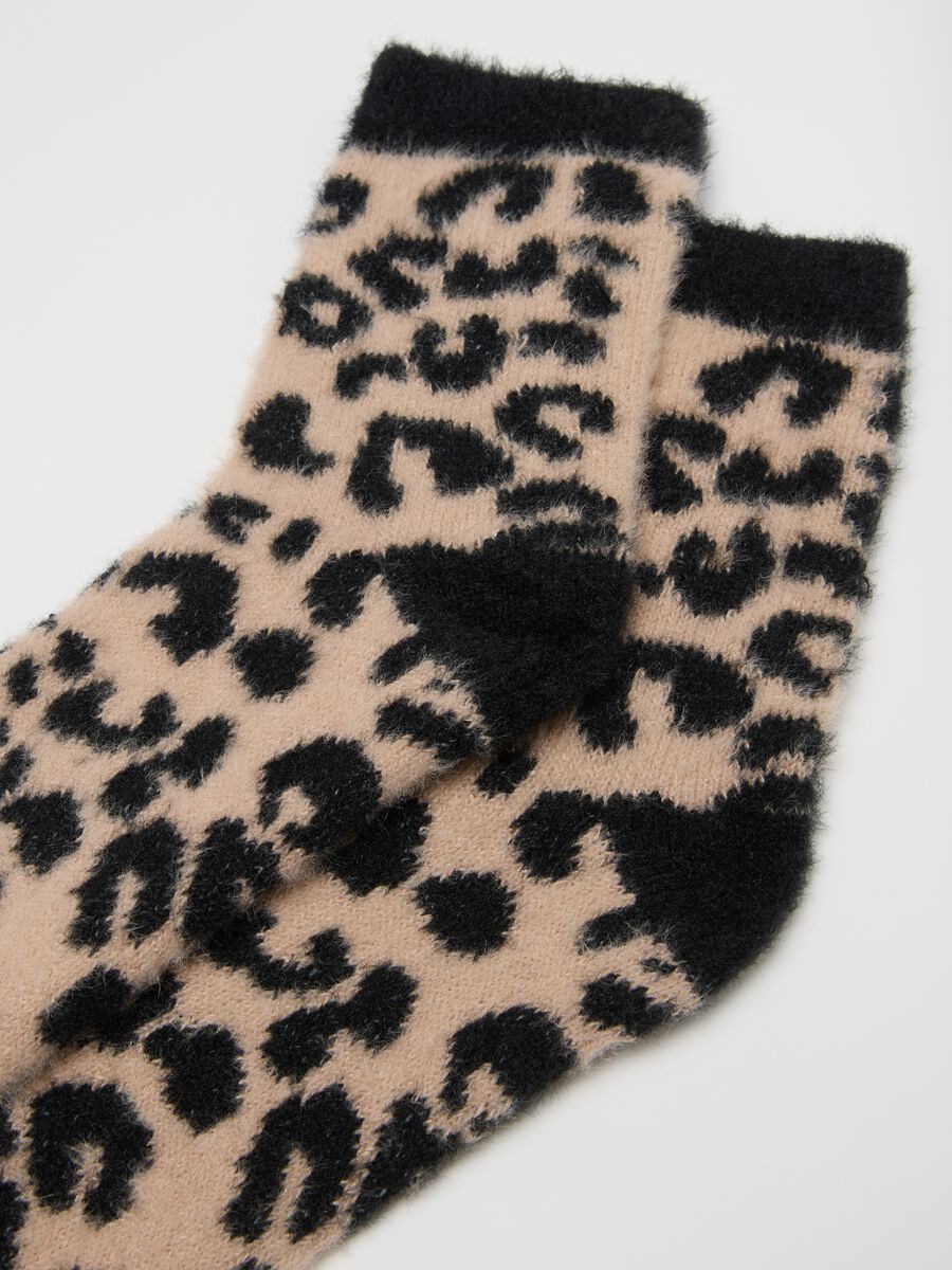 Multicolour Stretch Fabric Sock Duo_1