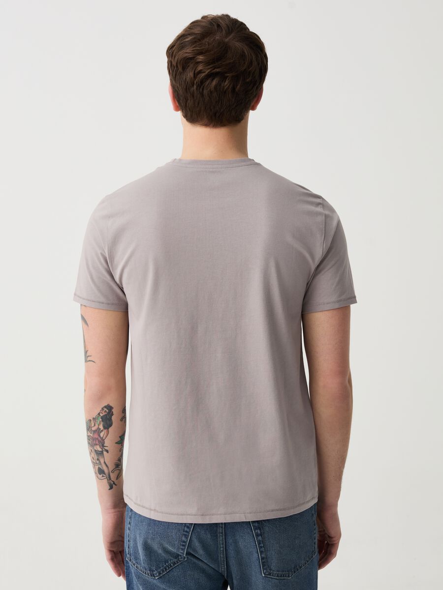 T-shirt slim fit in cotone bio stretch_2